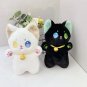 New 25cm Creative Cartoon Different Pupils Cat Plush Doll Kids Kawaii Animal Stuffed Toys