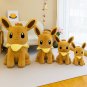 New Cute Pokemon Eevee Plush Toys Pokemon Eevee Doll Anime Characters Eevee Plushie Cartoon