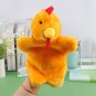 1Pcs Chicken Hand Puppet Children Parent Child Plush Toy Cute Chicken Animal Interactive