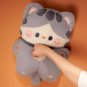40cm Kawaii 3 Colors Cartoon Cat Plush Toys Soft Stuffed Animal Doll Kitten Toys Huggable Pillow