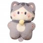 40cm Kawaii 3 Colors Cartoon Cat Plush Toys Soft Stuffed Animal Doll Kitten Toys Huggable Pillow