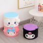 Kawaii Takara Tomy Sanrio Plush Small Bench Toy Anime Cartoon Kuromi My Melody
