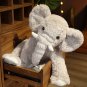 Fluffy Healing Elephant Plush Toys Kids Sleeping Back Cushion Stuffed Pillow Doll Baby Girls