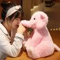 Fluffy Healing Elephant Plush Toys Kids Sleeping Back Cushion Stuffed Pillow Doll Baby Girls