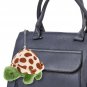 9 Pcs Keychains Plush Turtle DIY Ornament Charm Schoolbag Pendants Hanging Decor