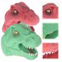 2 Pcs Children Dinosaur Toy Puppet Story Telling Soft Cosplay Storytime Finger Vinyl Realistic Toys