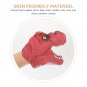 2 Pcs Children Dinosaur Toy Puppet Story Telling Soft Cosplay Storytime Finger Vinyl Realistic Toys