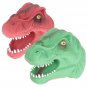 2 Pcs Children Dinosaur Toy Puppet Story Telling Soft Cosplay Storytime Finger Vinyl Realistic Toys
