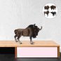 Simulation Yak Model Children Toy Puzzle Toys Miniature Decorative Models Animals