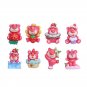 10Pcs Disney Cartoon Strawberry Bear Resin Cabochon Scrapbooking DIY Jewelry Hairpin Craft