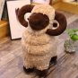 Cute Simulation Little Sheep Doll Lamb Doll Alpaca Plush Toy Sleeping Toys Birthday Gift