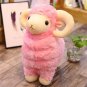 Cute Simulation Little Sheep Doll Lamb Doll Alpaca Plush Toy Sleeping Toys Birthday Gift