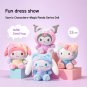 22cm Sanrio Series Magic Color Drag Cute Plush Doll Toy Koulomi Melody Cartoon Decorative
