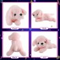 38cm Luminous Cute Plush Toys Dog LED Light Musical Soft Lullaby Stuffed Animals Pillow Toy