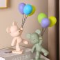 Violent Bears Statue Resin Flower Vase Modern Home Living Room Decoration