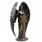 Sword and Snake Home Decor Six Winged Angel Big Wing Resin Statue Decoration Crafts Garden