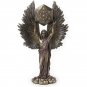Sword and Snake Home Decor Six Winged Angel Big Wing Resin Statue Decoration Crafts Garden