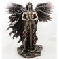 Sword and Snake Home Decor Six Winged Angel Big Wing Resin Statue Decoration Crafts Garden