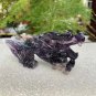 Natural Fluorite Crystal Mineral Stone, Hand Carved Dragon, Room, Aquarium Spiritual Decorations