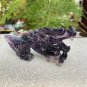 Natural Fluorite Crystal Mineral Stone, Hand Carved Dragon, Room, Aquarium Spiritual Decorations