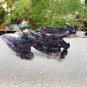 Natural Fluorite Crystal Mineral Stone, Hand Carved Dragon, Room, Aquarium Spiritual Decorations