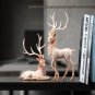 YuryFvna High End Deer Statue Reindeer Figurines Resin ELK Sculpture For Living Room