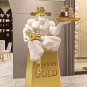 Muscle Wealth God Statue Chinese Feng Shui Figurines Home Decor Living Room