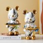 Nordic Creative Resin Violent Bear Storage Tray, Home Storage Keys