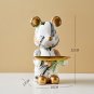 Nordic Creative Resin Violent Bear Storage Tray, Home Storage Keys