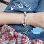 New Hellokitty Sanrio Kawali Beaded Bracelet Sweeet Jewelry Accessories Versatile Cute Cartoon