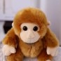 17cm Kawaii Simulation Fluffy Soft Stuffed Monkey Toys Baby Kids