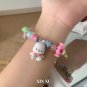 New Sanrio Kawali Pochacco Bracelet Candy Color Sweet Originality Versatile Cute