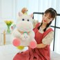 20/30/38cm Lovely Round Fat Sitting Unicorn Plush Stuffed Dolls Kawaii Animals Unicorn Plush