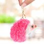 2 Pcs Little Hedgehog Pendant Bag Hanging Ornament Cute Plush Keychain