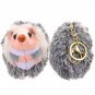 2 Pcs Little Hedgehog Pendant Bag Hanging Ornament Cute Plush Keychain