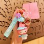 New Sanrio Kawali Kuromi My Melody Cinnamoroll Key Chain Bag Pendant Summer Couple Cute Kids