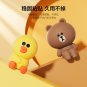Line Friends Car Accessories Cute Cartoon Brown Cony Sally Figure Figurines Car Dashboard