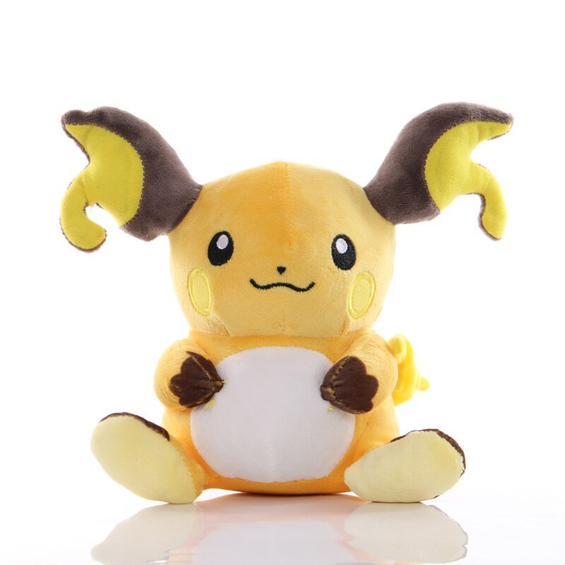 Pokemon Raichu Plush Stuffed Doll Toys 5pcs/lot 25cm Soft Claw Machine Plushie Children Kids