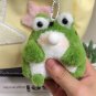 Handmade Squeaky Diy Doll Spitting Bubble Frog Cute Plush Pendant Material Package