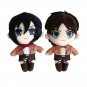 Anime Attack on Titan Plush Doll Rival Ackerman Eren Jager Soft Stuffed Pillow