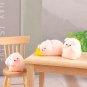 Sculptures & Figurines Miniatures Cute Pink Pig Micro Landscape Ornaments For Home Decorations