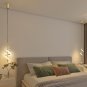 Modern Creative LED Wall Lamp Bedside Luxury Wall Light Fixtures For Home Decor Living Room