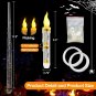 Halloween Flameless Candles Magic Wand Remote Hanging Operated Potter Harries Battery Floating