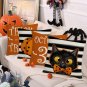 Linen Halloween Cushion Cover Happy Halloween Decor For Home Decorative Cute