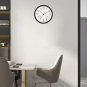 1PC Outdoor Waterproof Clock With Thermometer Digital Display Ornament
