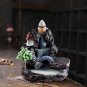 Backflow Incense Burner Ceramic Waterfall Backflow Incense Burner For Home And Office Decoration
