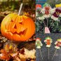 Standi Autumn Fall Harvest 30CM Scarecrow Decoration For Garden Home Yard Thanksgiving Halloween