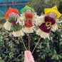 Standi Autumn Fall Harvest 30CM Scarecrow Decoration For Garden Home Yard Thanksgiving Halloween