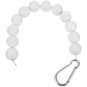 Outdoor Accessories Flagpole Retaining Ring Arrangement Bead 13x13cm Weights White Acrylic