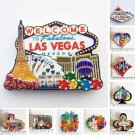 World Tourism Fridge Magnet Souvenir USA Las Vegas Florida Cultural Landscape Refrigerator